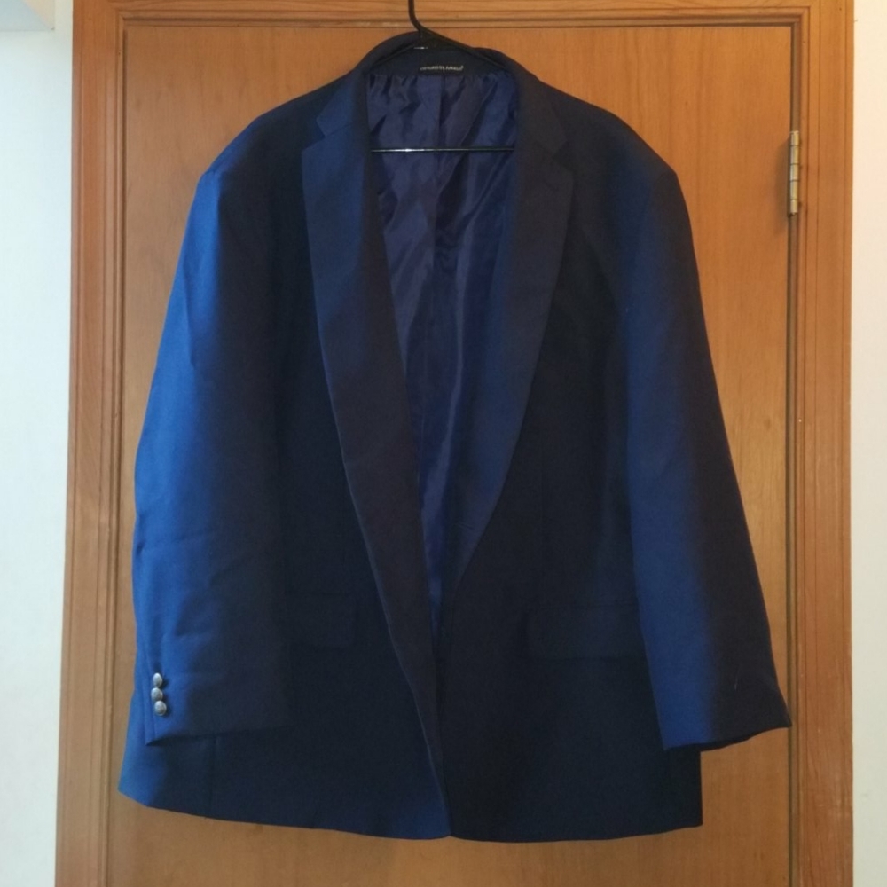 Men's navy blazer